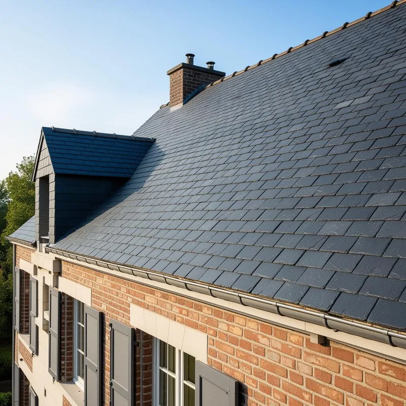 Ardoises toiture à Liège et Seraing - Doloma Construct