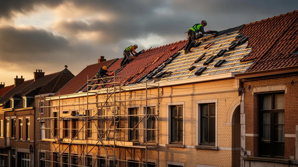 Services de toiture à Liège